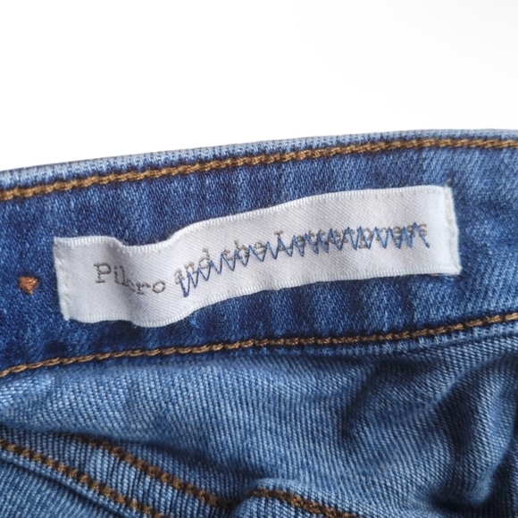 Anthropologie Pilcro and the Letterpress Stet Ankle Zip Cropped Skinny Jeans - Picture 7 of 8